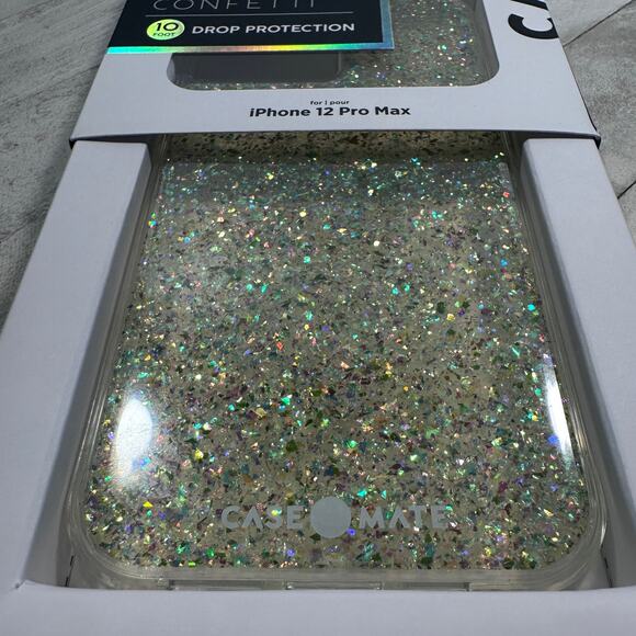 iPhone‎ 12 Pro Max Slim Case by Casemate, Twinkle Confetti: NWT in box - Picture 2 of 7